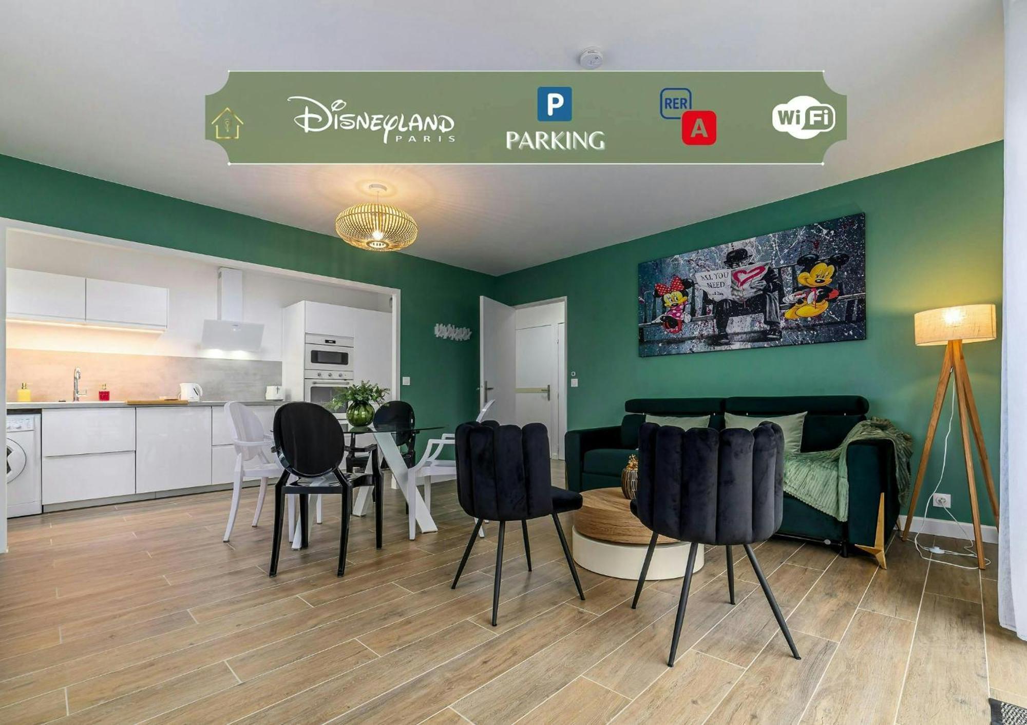 L'Emeraude Magic Dreams Near Disneyland Villa Монтеврен Екстериор снимка